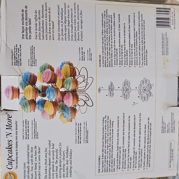 Wilton Cupcakes 'N More Mini Dessert Stand - Picture 4 of 11